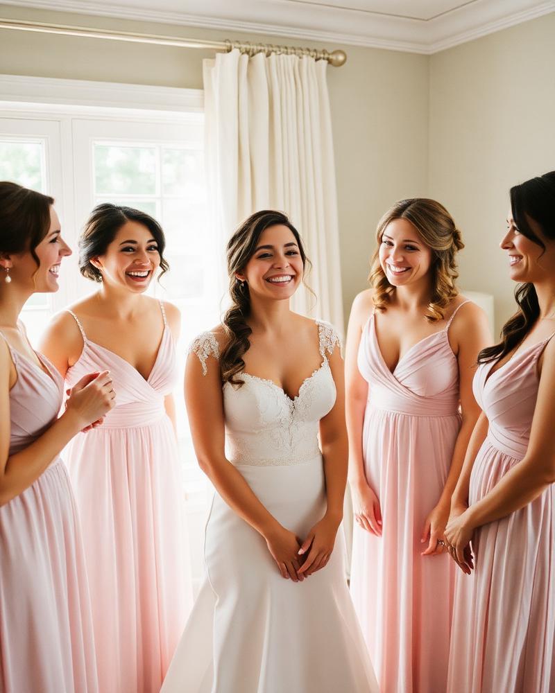 Example: candid friends in soft window light